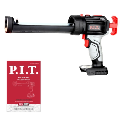 Пистолет для герметика PIT PEC20H-300A (без батареи)