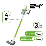 Пылесос аккумуляторный Greenworks SV24532 24В с аккумул. 4 А/ч и зарядкой