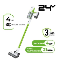 Пылесос аккумуляторный Greenworks SV24532 24В с аккумул. 4 А/ч и зарядкой