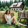 Аккумуляторный триммер Greenworks G40LT331K4 40В (в комплекте АКБ + ЗУ)