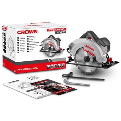 Пила циркулярная CROWN CT15199-185