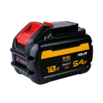 Аккумулятор VOLAT для DeWalt 18.0V/54.0V 9.0Ah (Li-ion) DEW-DCB606 Аккумулятор VOLAT для DeWalt 18.0V/54.0V 9.0Ah (Li-ion) DEW-DCB606