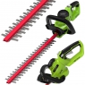 Аккумуляторный кусторез Greenworks G40HT61