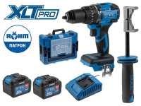 Шуруповерт ударный бесщеточный BULL SR 1806 R-series Xcase XLTpro