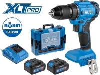 Дрель-шуруповерт бесщеточный BULL SR 1803 Xcase