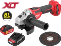 Аккумуляторная бесщеточная болгарка WORTEX CAG 1812-2 E