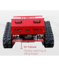 Гусеничная газонокосилка HTМ-750 с дистанционным управлением