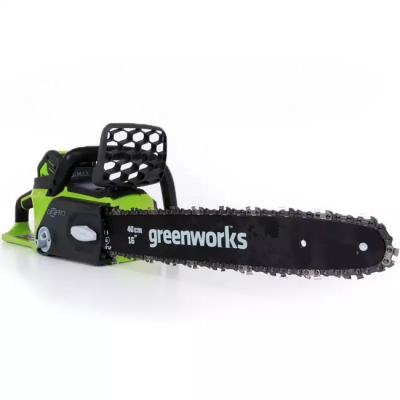 Аккумуляторная цепная пил GreenWorks 40V GD40CS40