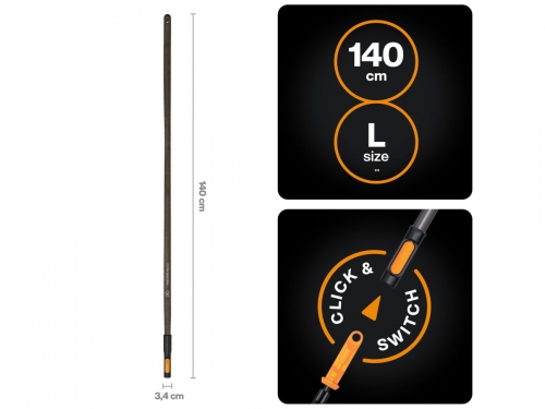 Черенок деревянный L 140см OneClick FISKARS (1080549) Черенок деревянный L 140см OneClick FISKARS (1080549)