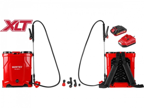 Аккумуляторный опрыскиватель с перемешиванием WORTEX WORTEX KS 1220 Li SET