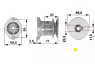 Адаптер-ступица крепления ножа Efco 66030256R