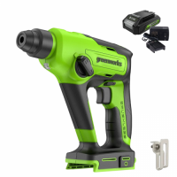 Перфоратор аккумуляторный Greenworks GD24SDS1K2 24В