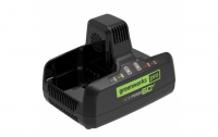 Зарядное устройство на 2 слота Greenworks G60DC10 60В
