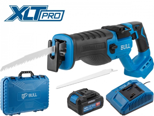 Сабельная пила аккумуляторная BULL CSR 2118 E XLTpro SET Сабельная пила аккумуляторная BULL CSR 2118 E XLTpro SET