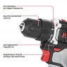 Шуруповерт бесщеточный P.I.T. PBM12K-10B/1