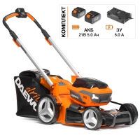 Газонокосилка аккумуляторная самоходная DAEWOO DLM 5042Li-SV SET