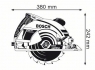 Циркулярная пила Bosch GKS 190 Professional