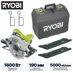 Пила циркулярная RYOBI RCS1600-KSR с направляющей