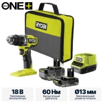 Ударный бесщеточный шуруповерт RYOBI RPD18C1-242S