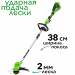 Аккумуляторный триммер Greenworks GD40LT (2112207)