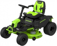 Садовый трактор аккумуляторный Greenworks GC82LT107, 82v, 107 см