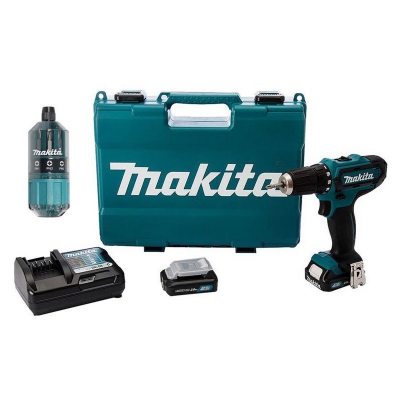 Шуруповерт Makita DF333DWYE4 + набор бит