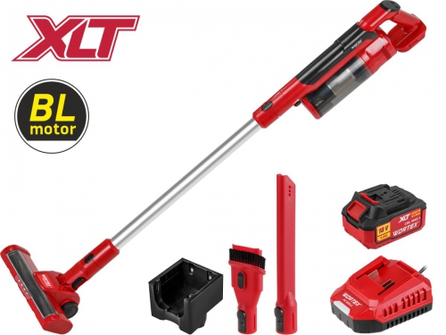 Аккумуляторный пылесос с электрощеткой WORTEX CVC 1825 ALL1 XLT SET