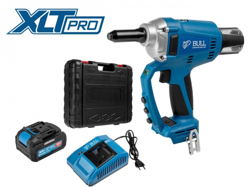 Заклепочник аккумуляторный BULL CRG 1018