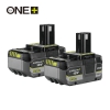 2 аккумулятора RYOBI RB1850X2