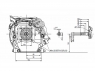 Двигатель Lifan 168F-2M (вал 20мм под шпонку) 6.5лс