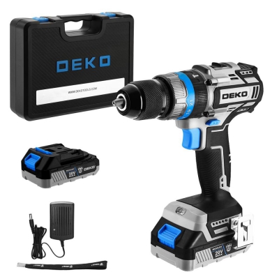 Дрель-шуруповерт аккумуляторная бесщеточная DEKO ZKCID20V 084-1037