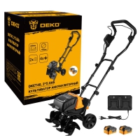 Культиватор аккумуляторный DEKO DKET40, 2 шт * 5 Ач