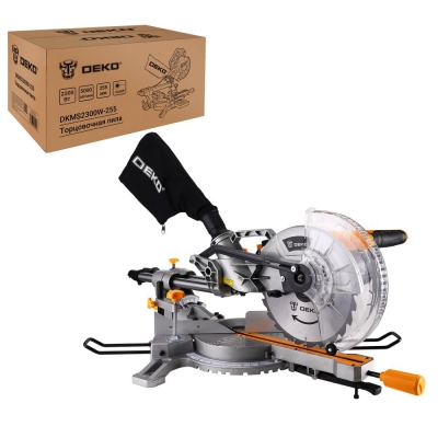 Торцовочная пила DEKO DKMS2300W-255 Laser