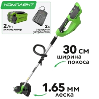 Аккумуляторный триммер GreenWorks G40LTK2