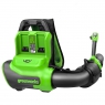 Воздуходувка аккумуляторная ранцевая Greenworks GD40BPG2