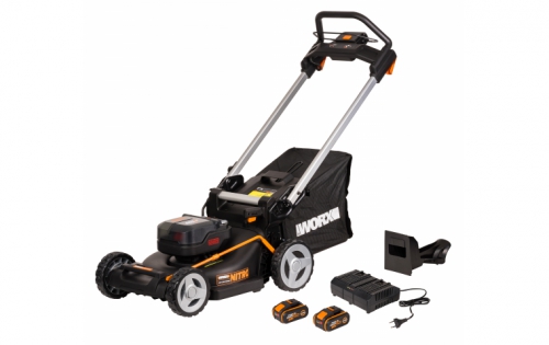 Газонокосилка аккумуляторная самоходная WORX WG748E