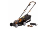 Газонокосилка аккумуляторная WORX WG779E.1 40В (в комплекте АКБ + ЗУ)