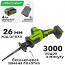 Сабельная пила аккумуляторная бесщеточная Greenworks GPT-СRS-25 24В АКБ 4 А/ч (1200507CUB)