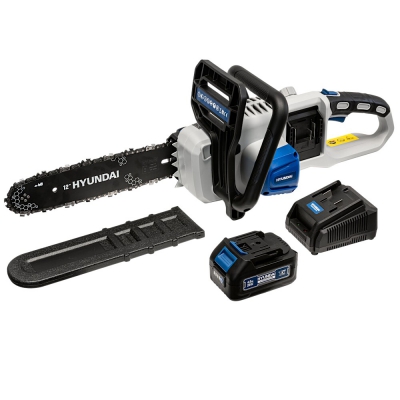 Пила аккумуляторная цепная HYUNDAI X-700iON SET